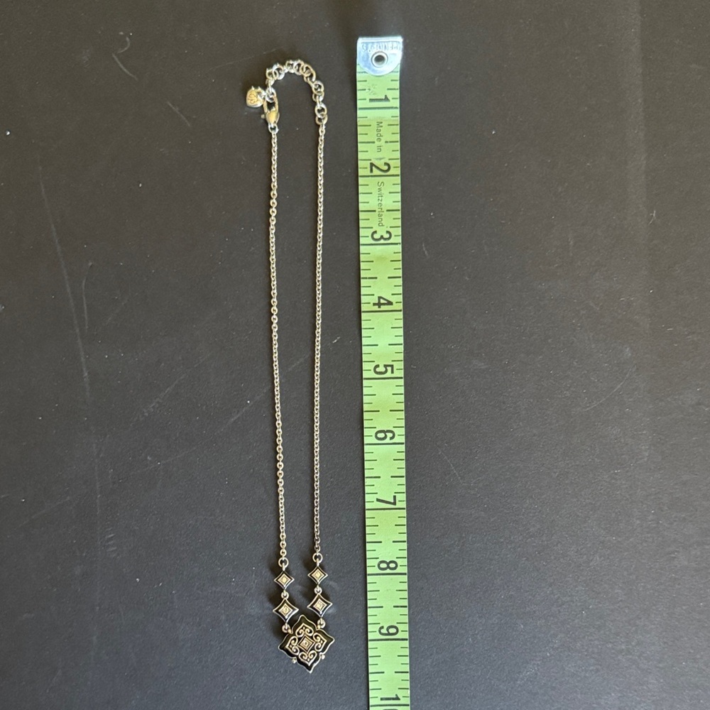 Brighton Silver Reversible Pendant Necklace